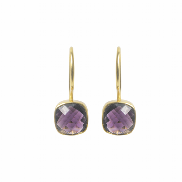 Purple Amethyst Earrings