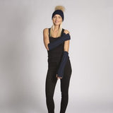 Cashmere Gloves Black Cashmere Gloves