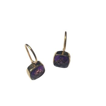 Amethyst Earrings Gemstone Earrings Gifts For Her