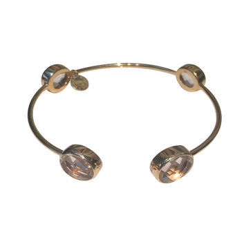 Citrine Gold Bracelet 18ct Gold Vermeil