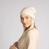 Cashmere Hat Cream Cashmere Hat
