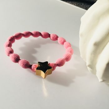 Star Bracelet Pink Hairband