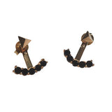 Black Onyx Designer Earrings