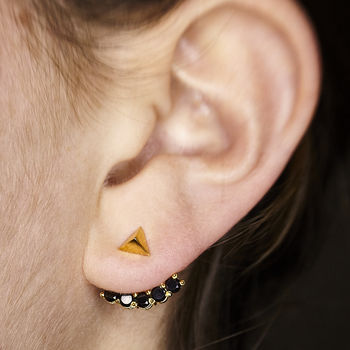 Black Onyx Designer Earrings