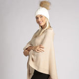 Cashmere Poncho Camel Cashmere Poncho