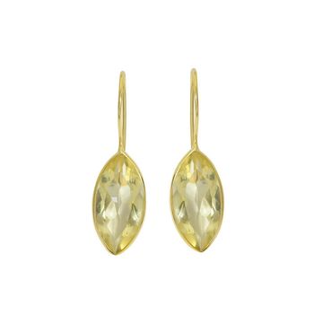 Citrine Earrings Gold Earrings Gift For Her