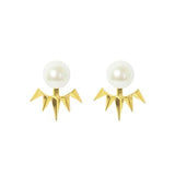 Pearl Earrings Stud N Cuff